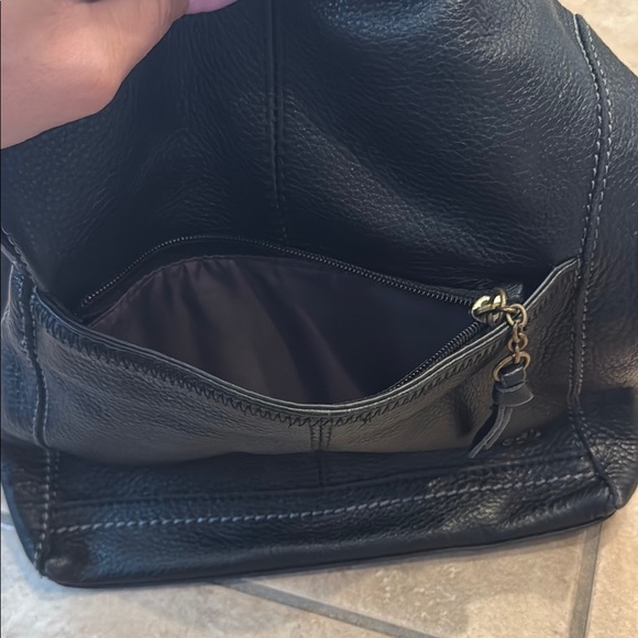 The Sak Black Crossbody Bag with Textured Leather - Picture 3 of 5